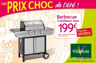 LES PRIX CHOC DE L’ÉTÉ LE BARBECUE