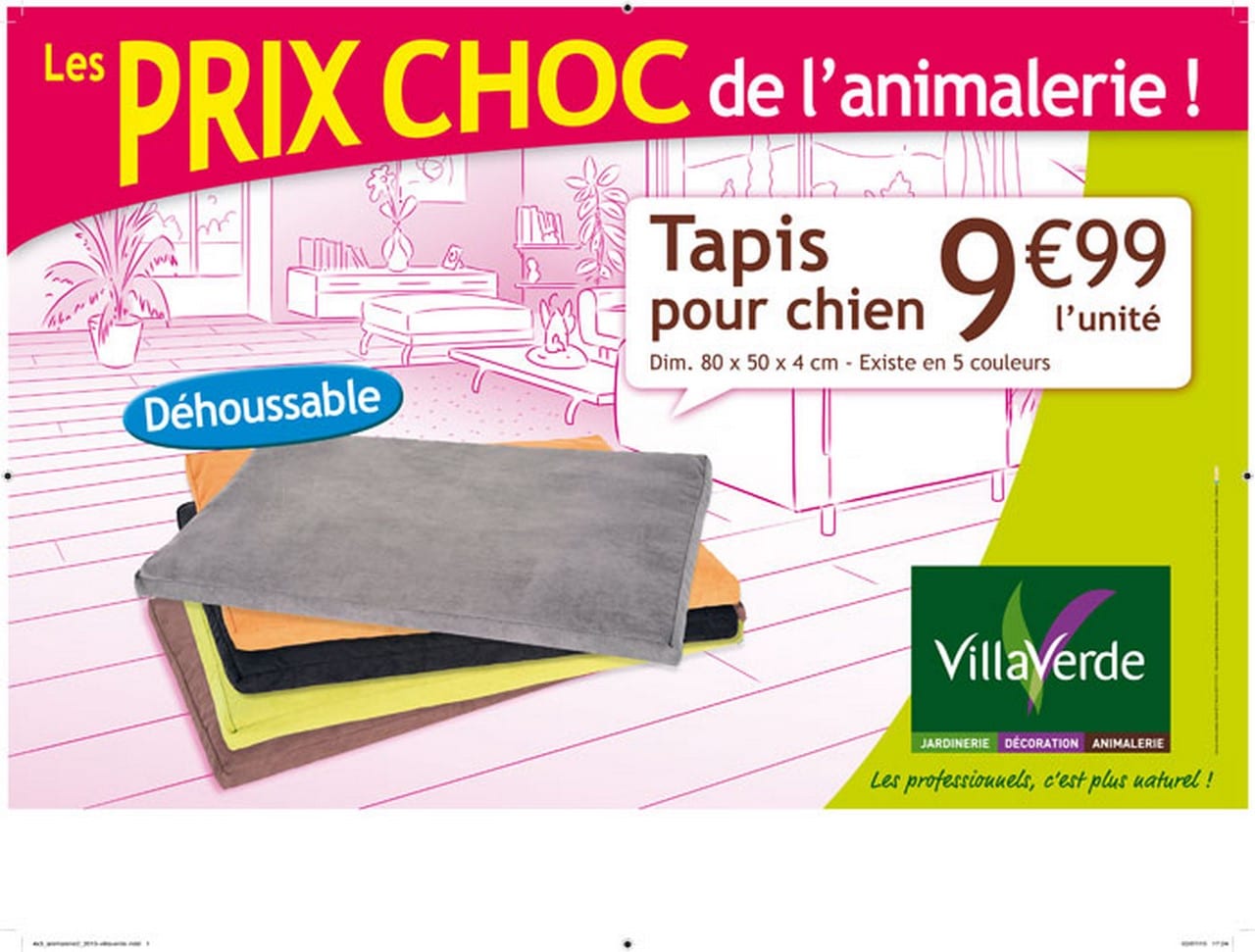 LES PRIX CHOC DE L’ANIMALERIE DU 5 SEPTEMBRE AU 20 SEPTEMBRE