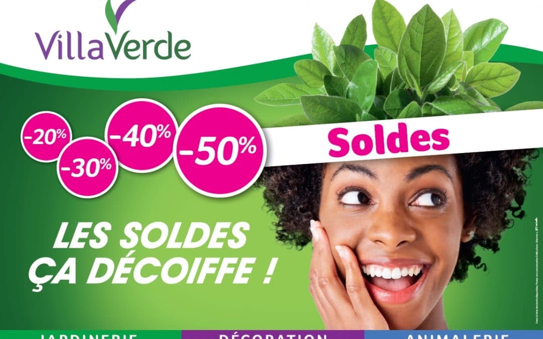 LES SOLDES CA DÉCOIFFE CHEZ VILLAVERDE ROCCHIETTA DU 28 JUIN AU 8 AOÛT 2017